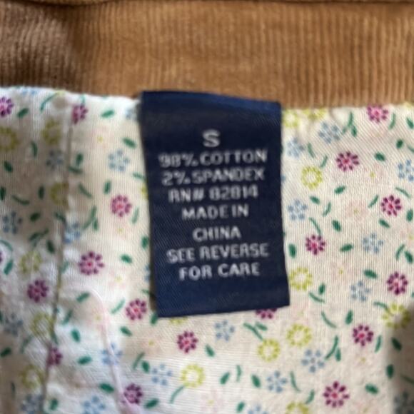 Duck Head Jeans Co Tan Camel Corduroy Blazer Jacket Size Small Preppy - Picture 5 of 13